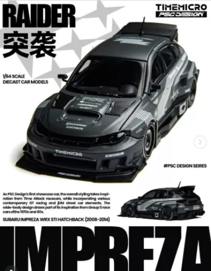 Subaru Impreza WRX Time Micro X PSC Design - Jelatinsiz